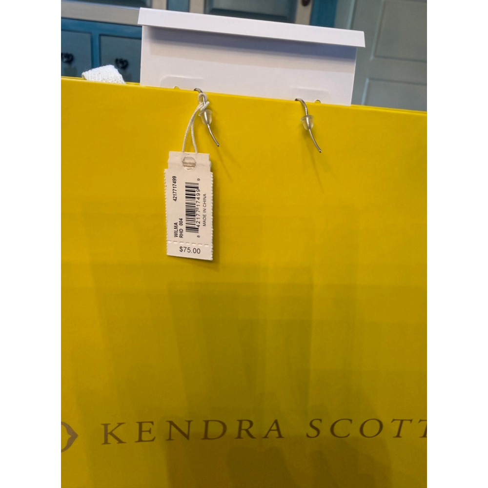 Women's Kendra Scott Silver Metal Dangle Fringe Drop Earrings, One Size - Picture 3 of 5